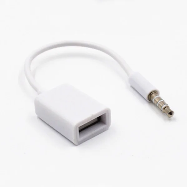 Car 3.5mm Male AUX Audio Plug Jack USB Female Converter Cord Cable MP3 Car Accessories UY8
Car 3.5mm Male AUX Audio Plug Jack USB Female Converter Cord Cable MP3 Car Accessories UY8