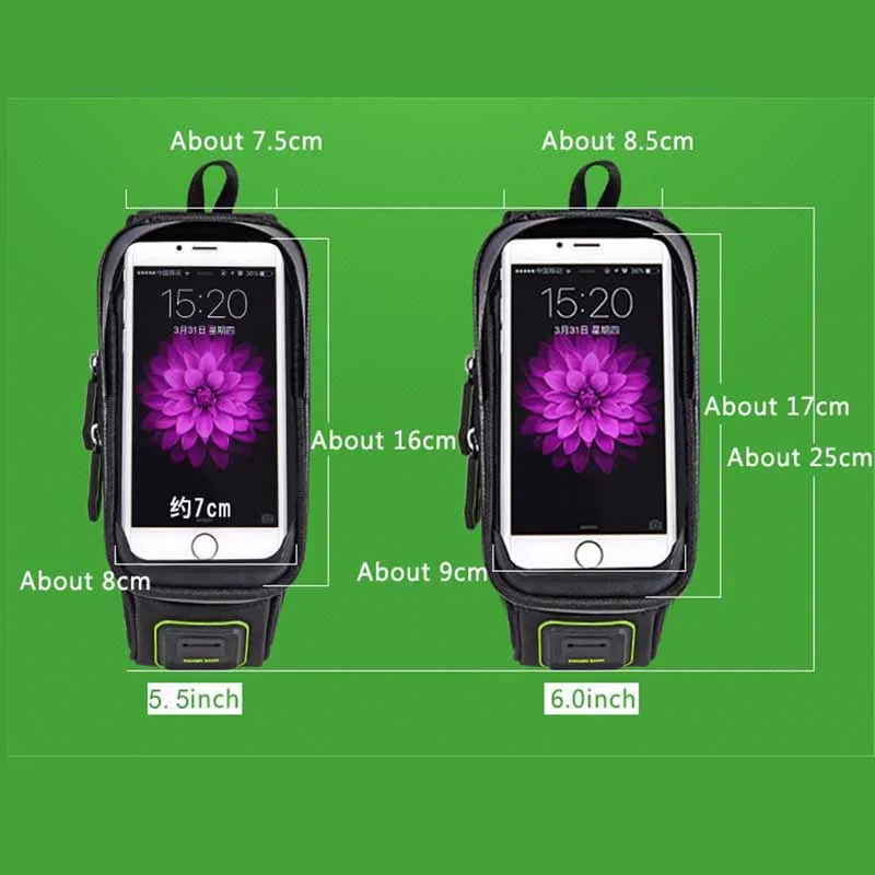 R MTB Road Bicycle Bike Bags Rainproof Touch Screen Cycling Top Front Tube Frame Bags 5.8/6.0 Phone Case Bag
R MTB Road Bicycle Bike Bags Rainproof Touch Screen Cycling Top Front Tube Frame Bags 5.8/6.0 Phone Case Bag