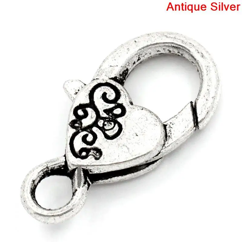 DoreenBeads Zinc metal alloy Lobster Clasp Antique Silver Color Pattern 26mm(1") x 13mm( 4/8"), 2 PCs new
DoreenBeads Zinc metal alloy Lobster Clasp Antique Silver Color Pattern 26mm(1") x 13mm( 4/8"), 2 PCs new
