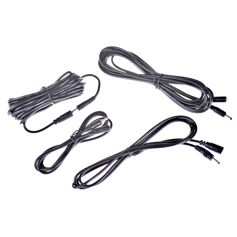 10ft 1/1.5/3/5 Meters DC 5V Extension Power Cable 3.5*1.35mm for Smart CCTV Security Cameras
10ft 1/1.5/3/5 Meters DC 5V Extension Power Cable 3.5*1.35mm for Smart CCTV Security Cameras