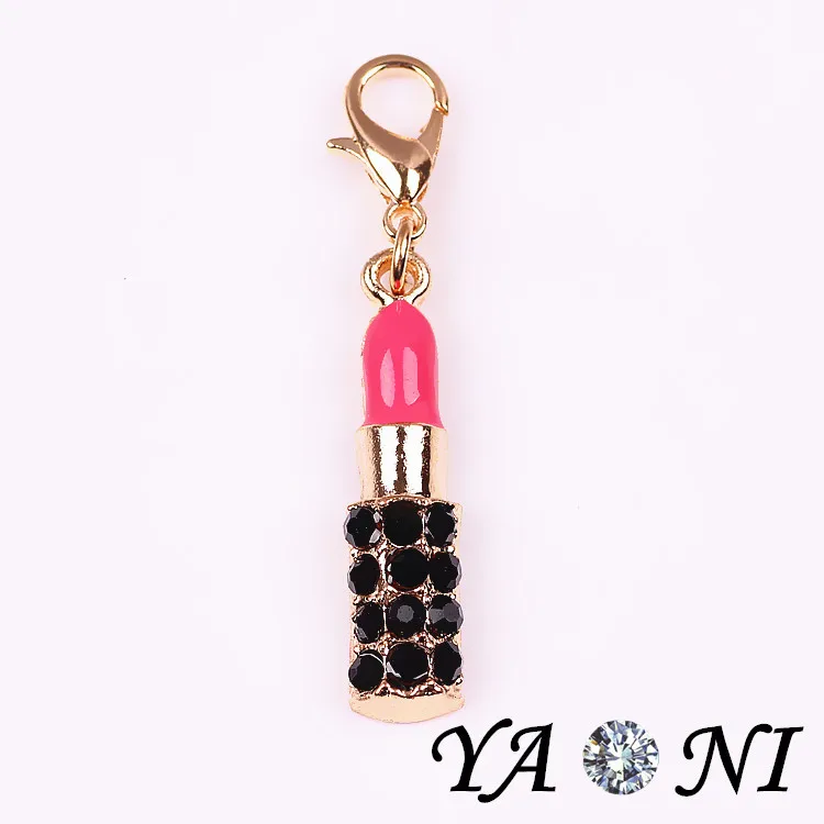 20pcs/Lot Crystal Enamel Lipstick Makeup Charms Pendant For Handmade Women Memory Locket Necklaces Jewelry Unisex Gift
20pcs/Lot Crystal Enamel Lipstick Makeup Charms Pendant For Handmade Women Memory Locket Necklaces Jewelry Unisex Gift