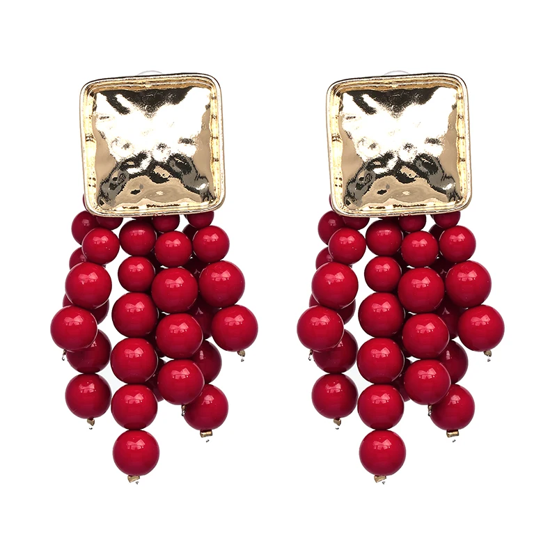 Wholesale JUJIA Hot Brand Statement Jewelry Acrylic Drop Earrings Handmade Beaded Long Tassel Earrings For Women
Wholesale JUJIA Hot Brand Statement Jewelry Acrylic Drop Earrings Handmade Beaded Long Tassel Earrings For Women