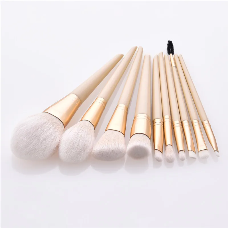 10pcs/lot Makeup Brushes Set High Quality Wood Handle For Eyeshadow Big Flame Blusher make up Brush kit Powder Foundation T10167
10pcs/lot Makeup Brushes Set High Quality Wood Handle For Eyeshadow Big Flame Blusher make up Brush kit Powder Foundation T10167