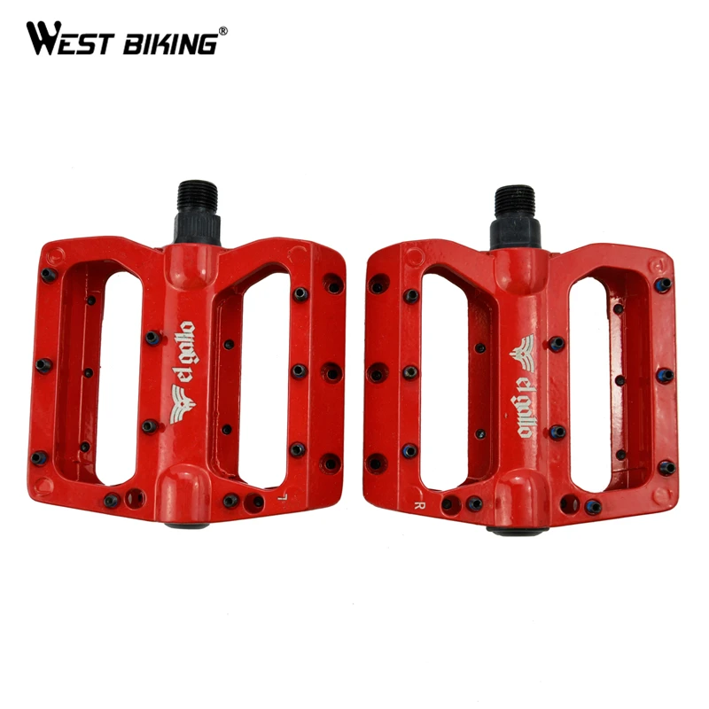 WEST BIKING High Strength Aluminum Alloy Bicycle Pedals Sealed Bearing Ultralight Pedales Bicicleta MTB Pedal Cycling Pedals
WEST BIKING High Strength Aluminum Alloy Bicycle Pedals Sealed Bearing Ultralight Pedales Bicicleta MTB Pedal Cycling Pedals