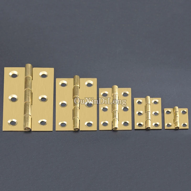 High Quality 10PCS Pure Brass Cabinet Hinges Furniture Accessories Mini Cabinet Drawer Butt Hinge Furniture Fittings For Cabinet
High Quality 10PCS Pure Brass Cabinet Hinges Furniture Accessories Mini Cabinet Drawer Butt Hinge Furniture Fittings For Cabinet