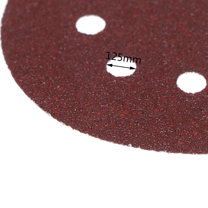 10pcs 125mm 5" Hook Loop Sanding Paper 8 Hole Sand Pads For Polish Machine 60grit-3000grit
10pcs 125mm 5" Hook Loop Sanding Paper 8 Hole Sand Pads For Polish Machine 60grit-3000grit