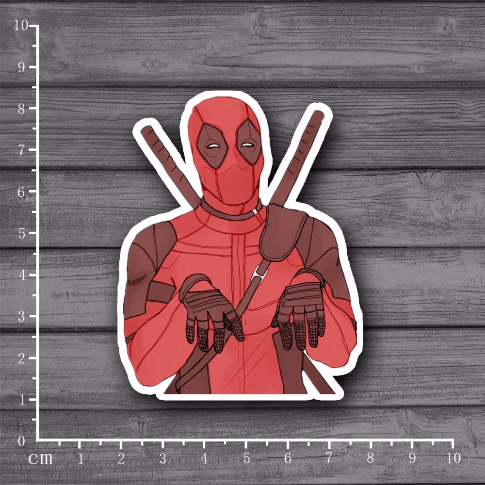 Водостойкая наклейка Deadpool из ПВХ на ноутбук, наклейка для стайлинга автомобилей, домашний декор, jdm, наклейка для детских игрушек, канцелярс...
Водостойкая наклейка Deadpool из ПВХ на ноутбук, наклейка для стайлинга автомобилей, домашний декор, jdm, наклейка для детских игрушек, канцелярс...