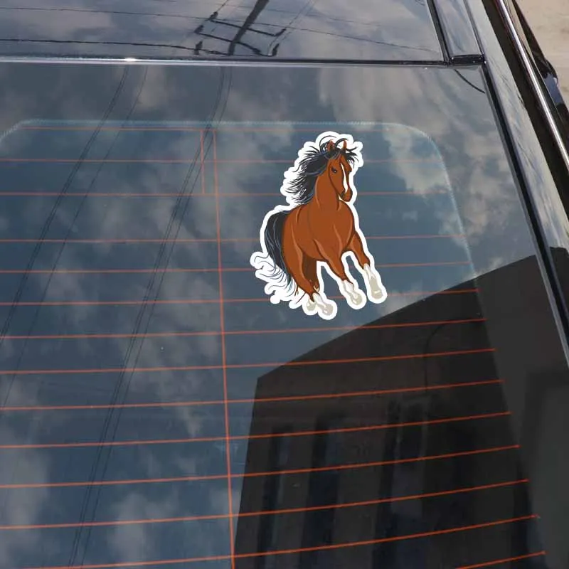 YJZT 10.8CM*15CM Cartoon Brown Cute Handsome Steed PVC Car Sticker Decal Graphical 5-0730
YJZT 10.8CM*15CM Cartoon Brown Cute Handsome Steed PVC Car Sticker Decal Graphical 5-0730