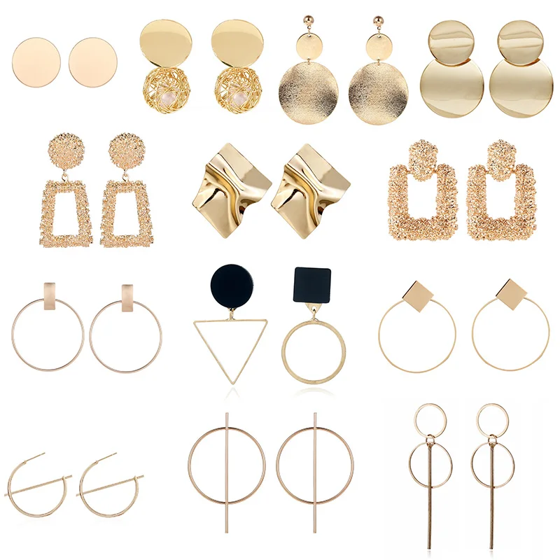 Fashion Statement Earrings 2019 Big Geometric earrings For Women Hanging Dangle Earrings Drop Earring modern Jewelry
Fashion Statement Earrings 2019 Big Geometric earrings For Women Hanging Dangle Earrings Drop Earring modern Jewelry