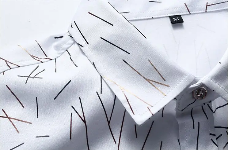 2021 Autumn New Fashion Print Shirt Mens Slim Fit Shirts For Men With Long Sleeves Plus Size Male Social Shirt Bronzing M-7XL
2021 Autumn New Fashion Print Shirt Mens Slim Fit Shirts For Men With Long Sleeves Plus Size Male Social Shirt Bronzing M-7XL