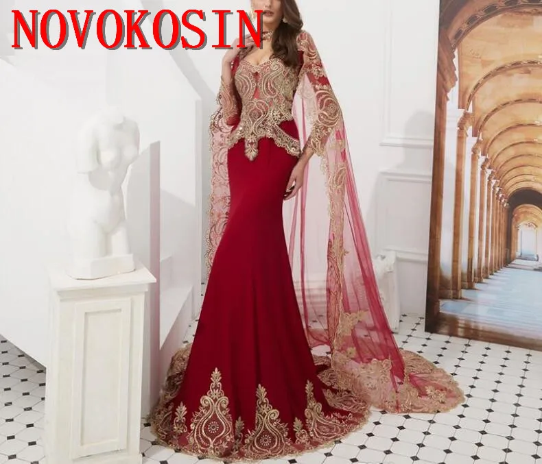 2019 Luxury Prom Dresses Long Sleeve With Shawl Small Turtleneck Lace Appliqued Evening Gown Special Occasion Dresses
2019 Luxury Prom Dresses Long Sleeve With Shawl Small Turtleneck Lace Appliqued Evening Gown Special Occasion Dresses