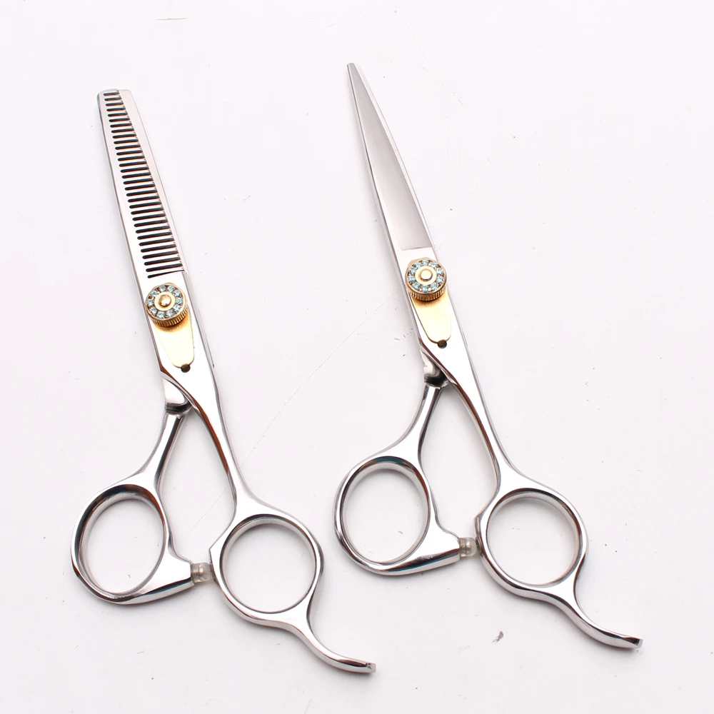 1Pair 6" 17.5cm Stainless Customize Logo Styling Tool Hairdressing Scissors C1026 Cutting Scissors Thinning Shears Hair Scissors
1Pair 6" 17.5cm Stainless Customize Logo Styling Tool Hairdressing Scissors C1026 Cutting Scissors Thinning Shears Hair Scissors