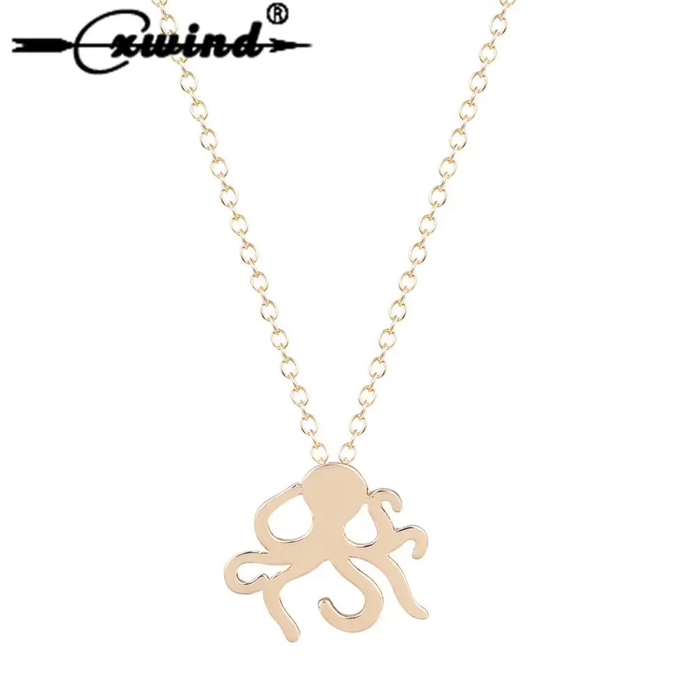 Cxwind Ocean Seriese Octopus Fish Charms Necklace Sea Animals Pendants & Chain Necklaces for Men/Women Color Jewelry
Cxwind Ocean Seriese Octopus Fish Charms Necklace Sea Animals Pendants & Chain Necklaces for Men/Women Color Jewelry