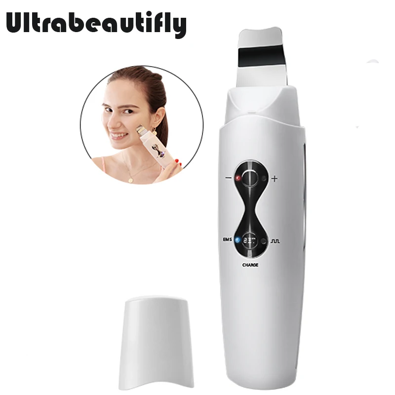 Portable EMS Ultrasonic Ion Skin Scrubber Peeling Lifting Nutrient Infusion Machine Sonic Face Cleaner Skin Rejuvenator
Portable EMS Ultrasonic Ion Skin Scrubber Peeling Lifting Nutrient Infusion Machine Sonic Face Cleaner Skin Rejuvenator