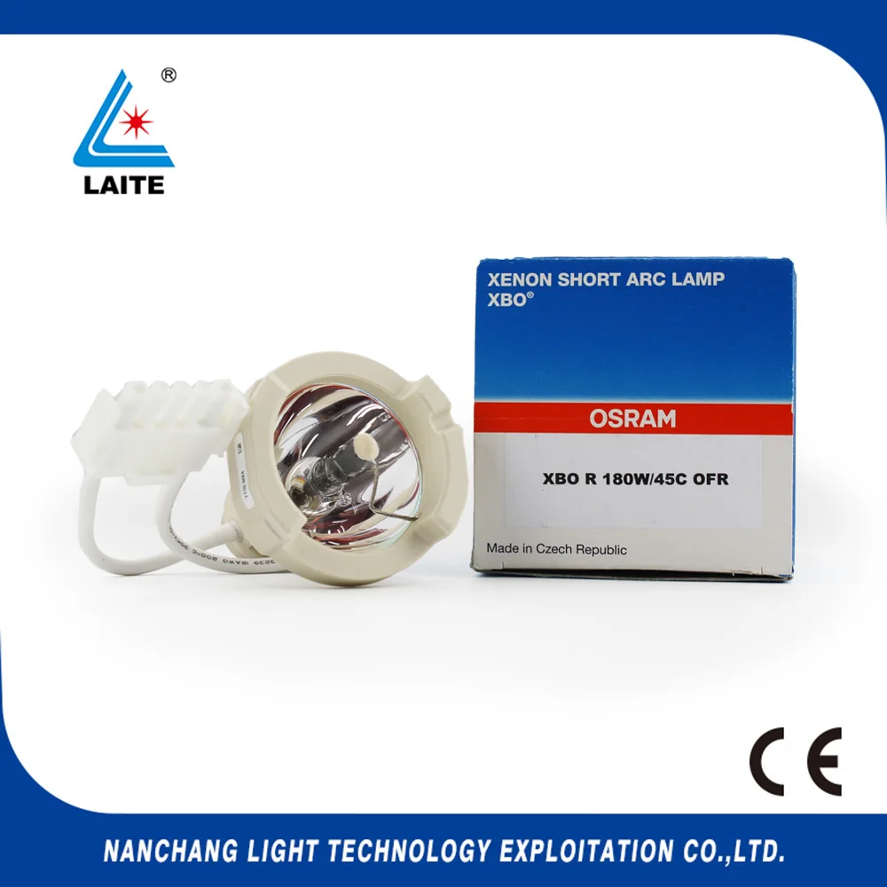XBO R 180W/45C OFR DC 180W xenon lamp Wolf Scholly Rudolf Aesculop endoscope Zeiss LEICA M525 F20 microscope bulb free shipping
XBO R 180W/45C OFR DC 180W xenon lamp Wolf Scholly Rudolf Aesculop endoscope Zeiss LEICA M525 F20 microscope bulb free shipping
