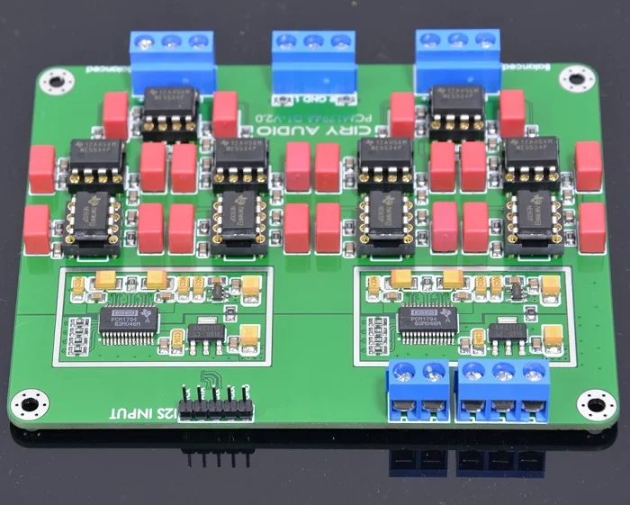 2018 Новейшая Плата Hi-Fi параллельного декодера звука PCM1794A DAC 24 бит 192 кГц V2 позолоченная версия
2018 Новейшая Плата Hi-Fi параллельного декодера звука PCM1794A DAC 24 бит 192 кГц V2 позолоченная версия