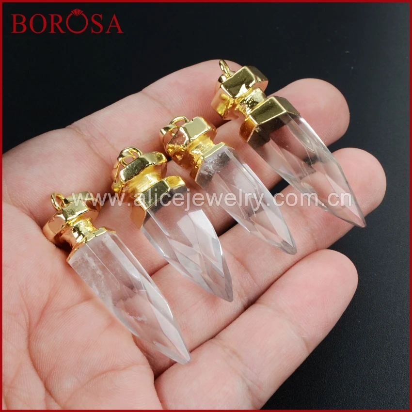 Золотистые друзы BOROSA, из натурального белого кварца, с гранеными точками, для изготовления ожерелий, для женщин и мужчин, WX015
Золотистые друзы BOROSA, из натурального белого кварца, с гранеными точками, для изготовления ожерелий, для женщин и мужчин, WX015