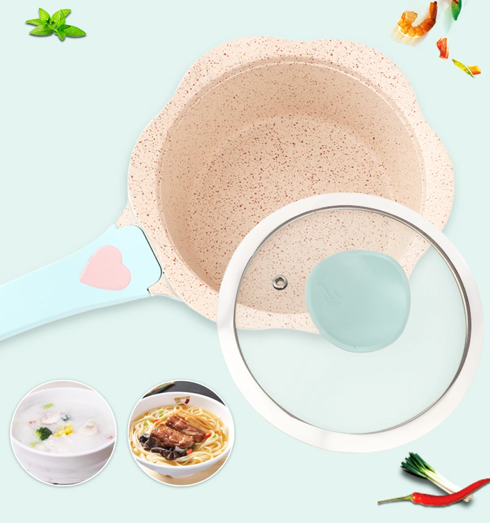 Soup Stock Pots mini Milk Pot Non-Stick pans Baby Food Supplement Maifan Stone Cooking cooker cookware saucepan household cute
Soup Stock Pots mini Milk Pot Non-Stick pans Baby Food Supplement Maifan Stone Cooking cooker cookware saucepan household cute