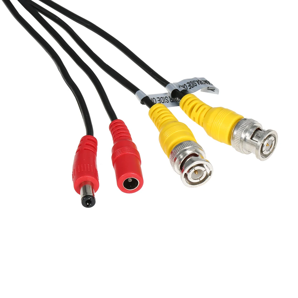 Video Power BNC Cable 150ft 45.7m for Analog AHD Surveillance CCTV Camera DVR Kit
Video Power BNC Cable 150ft 45.7m for Analog AHD Surveillance CCTV Camera DVR Kit