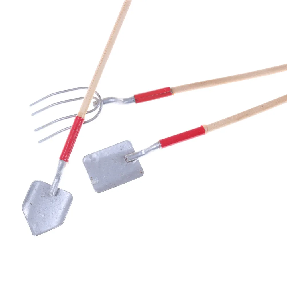 3pcs/set Dollhouse Miniatures 1:12 Mini Gardening Tools Shovel/Rake/Hoes Accessories Miniature Dollhouse Furniture Toy
3pcs/set Dollhouse Miniatures 1:12 Mini Gardening Tools Shovel/Rake/Hoes Accessories Miniature Dollhouse Furniture Toy