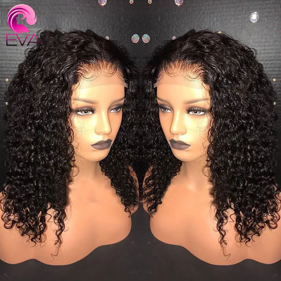 Eva Hair 13x6 Lace Frontal Wig Pre Plucked Curly Human Hair Wigs Brazilian Short Bob Lace Front Human Hair Wigs For Black Women
Eva Hair 13x6 Lace Frontal Wig Pre Plucked Curly Human Hair Wigs Brazilian Short Bob Lace Front Human Hair Wigs For Black Women