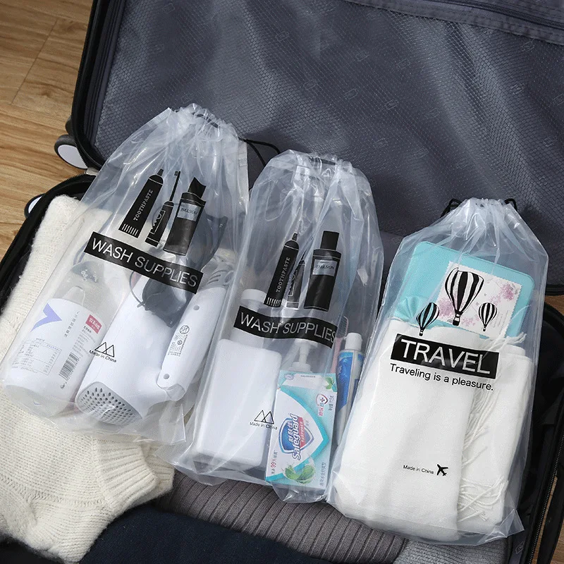 Transparent Cosmetic Bag Travel Makeup Case Women Drawstring Make Up Bath Organizer Toiletry Wash Beauty Kit Storage Pouch B
Transparent Cosmetic Bag Travel Makeup Case Women Drawstring Make Up Bath Organizer Toiletry Wash Beauty Kit Storage Pouch B