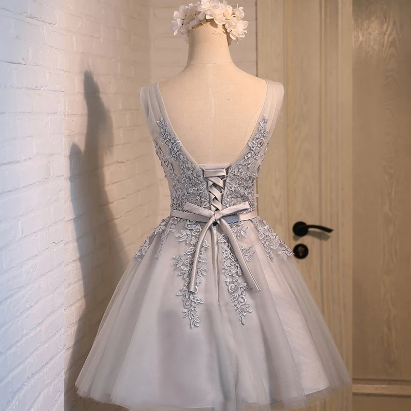 Pink V Neck Plus Size A line Lace Prom Dresses 2019 Gray Short Elegant Evening Party Gown Special Occasion Dress
Pink V Neck Plus Size A line Lace Prom Dresses 2019 Gray Short Elegant Evening Party Gown Special Occasion Dress