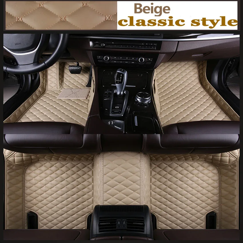 

Custom make car floor mats for Jaguar F-PACE F-TYPE XE XF XFL XJ XJ6 XJ6L XJL XK car styling carpet liners