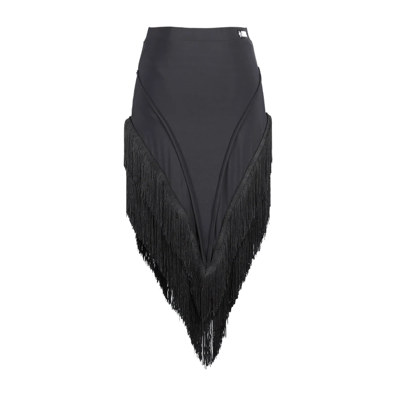 Women Latin Dance Skirt Sexy Black Tassel Fringe Skirts Ladies Latin Performance Cha Cha/Rumba/Samba Dance Skirt DQS1200
Women Latin Dance Skirt Sexy Black Tassel Fringe Skirts Ladies Latin Performance Cha Cha/Rumba/Samba Dance Skirt DQS1200