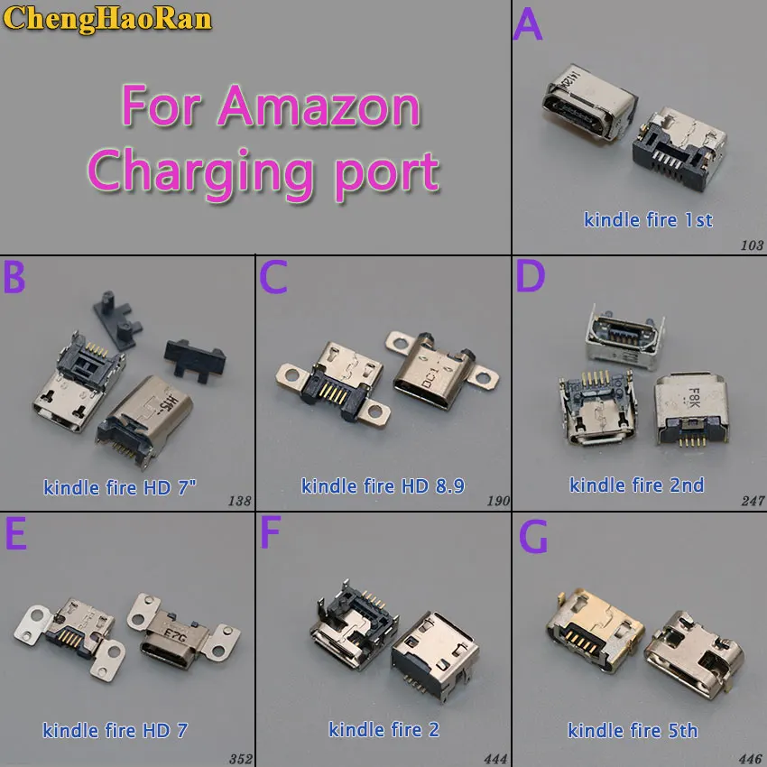 ChengHaoRan 2 шт микро USB разъем для зарядки порт Разъем для Kindle Fire 1st/HD 7/8.9/7 '2 2-й 5th
ChengHaoRan 2 шт микро USB разъем для зарядки порт Разъем для Kindle Fire 1st/HD 7/8.9/7 '2 2-й 5th