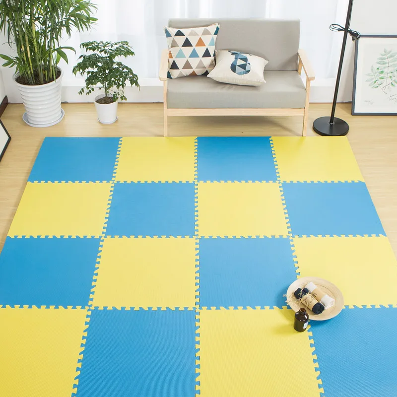 EVA Foam Baby Toy Puzzle Play Mat Interlocking Game Exercise Gym Tile Floor Pad for Child Kid 60*60*2.0cm 4Pcs
EVA Foam Baby Toy Puzzle Play Mat Interlocking Game Exercise Gym Tile Floor Pad for Child Kid 60*60*2.0cm 4Pcs