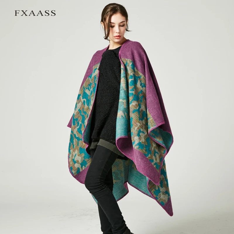 FXAASS New Autumn/Winter Shawl Blanket Poncho Women Scarf for Lady Camouflage Cashmere Scarves Warm Pashmina Wholesale Cape
FXAASS New Autumn/Winter Shawl Blanket Poncho Women Scarf for Lady Camouflage Cashmere Scarves Warm Pashmina Wholesale Cape