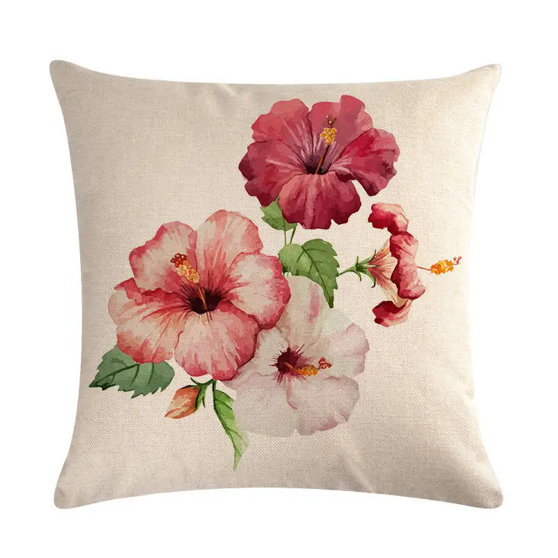 Colorful Flower Cushion Cover 45x45cm Decorative Throw Pillows Cover Cotton linen Pillowcase For Sofa
Colorful Flower Cushion Cover 45x45cm Decorative Throw Pillows Cover Cotton linen Pillowcase For Sofa