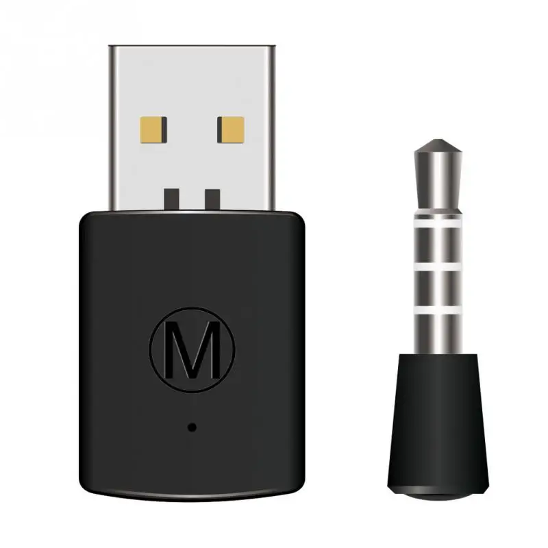 3 5 мм Bluetooth 4 0 + EDR USB адаптер адаптеры для PS4 стабильную работу гарнитура с мужскими