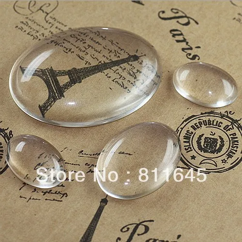 100pcs/lot, Good Quality 18*25mm Dome Oval Transparent Clear Magnifying Glass Cabochon
100pcs/lot, Good Quality 18*25mm Dome Oval Transparent Clear Magnifying Glass Cabochon