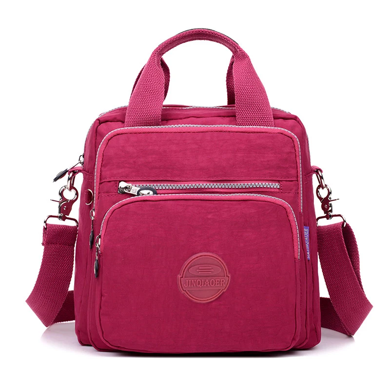 2022 NEW Brand teenager casual solid fashion women shoulder Bag Nylon oxford Mochila Multifunction Messenger Bag
2022 NEW Brand teenager casual solid fashion women shoulder Bag Nylon oxford Mochila Multifunction Messenger Bag