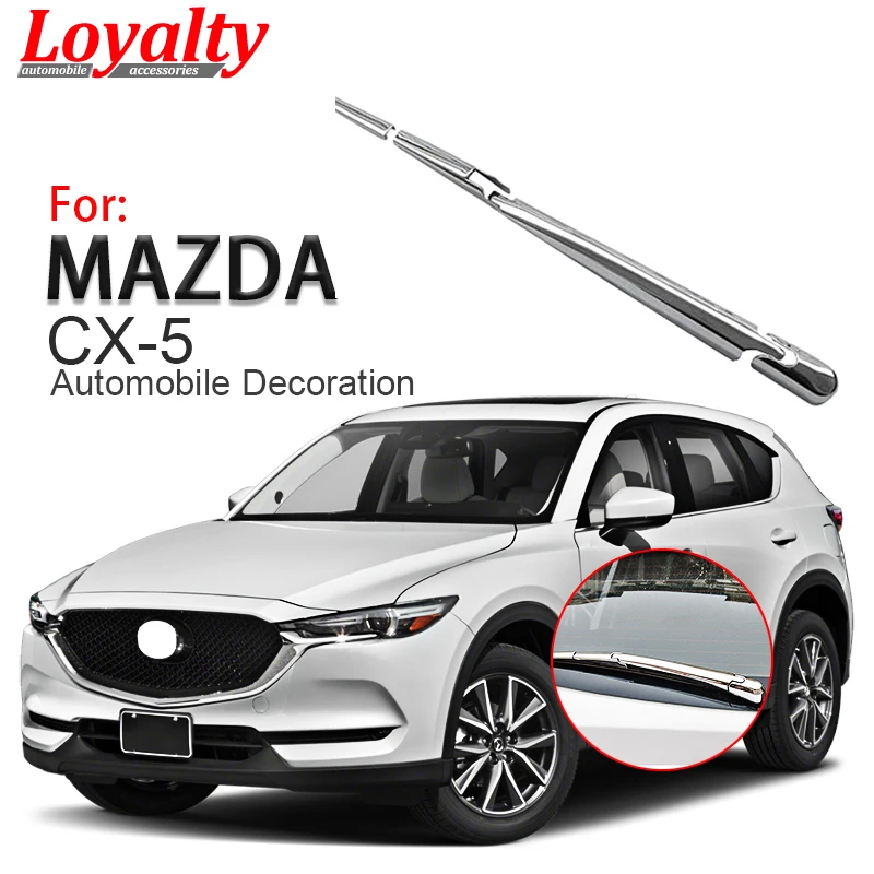 Loyalty for Mazda CX5 CX-5 2017 2018 Rear Window Water Wiper Trim Cover ABS Chrome Car Accessories Auto Styling
Loyalty for Mazda CX5 CX-5 2017 2018 Rear Window Water Wiper Trim Cover ABS Chrome Car Accessories Auto Styling