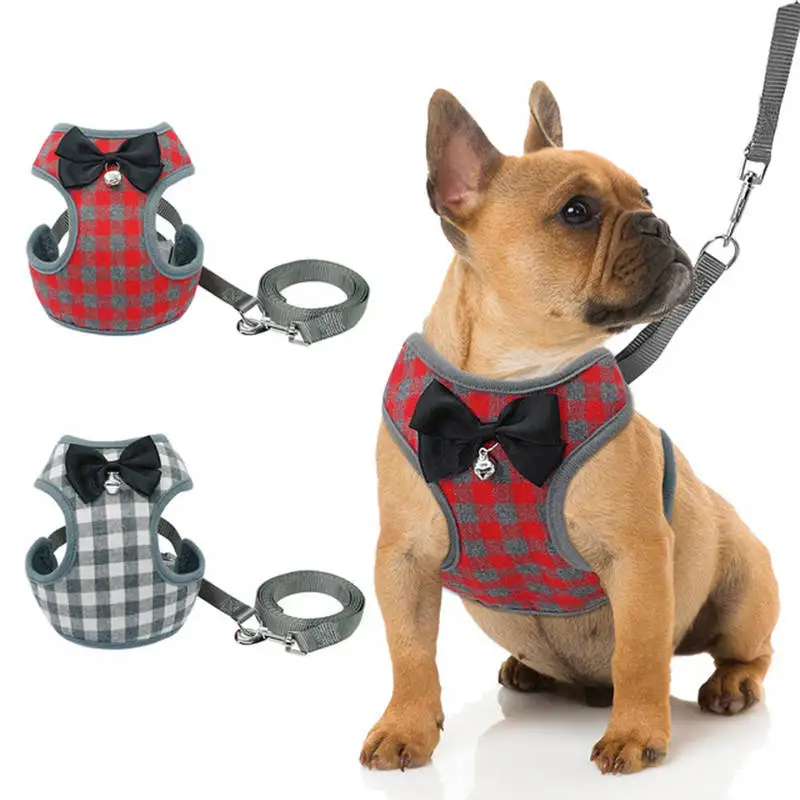 New Small Dog Evening Dress Bowknot Waistcoat Harness Leashes Set Walking Pet Supplies
New Small Dog Evening Dress Bowknot Waistcoat Harness Leashes Set Walking Pet Supplies