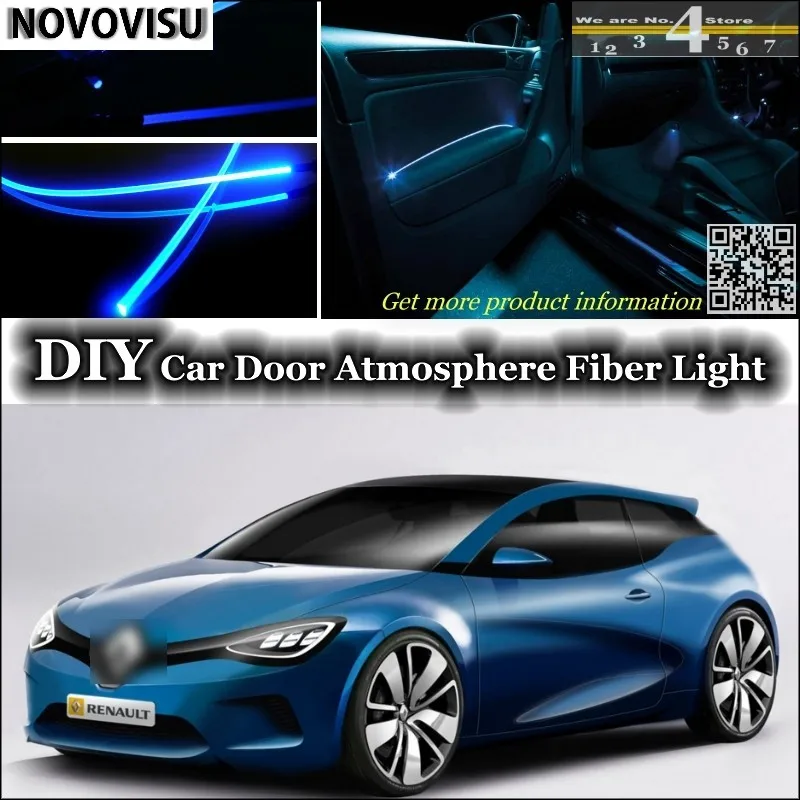 NOVOVISU For Renault Megane interior Ambient Light Atmosphere Fiber Optic Lights Inside Door Panel illumination Not EL light
NOVOVISU For Renault Megane interior Ambient Light Atmosphere Fiber Optic Lights Inside Door Panel illumination Not EL light