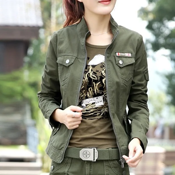 2019 spring street casual short design handsome Camouflage outerwear female zipper tooling long-sleeve top
2019 spring street casual short design handsome Camouflage outerwear female zipper tooling long-sleeve top