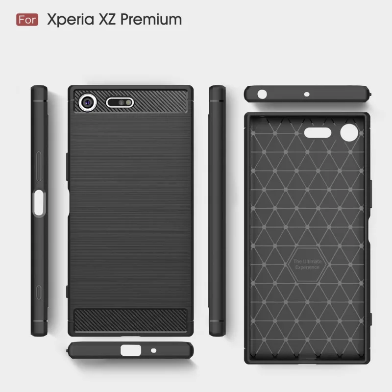 C-KU для SONY рука оболочки XZ2 углеродного волокна волочильные мобильный телефон