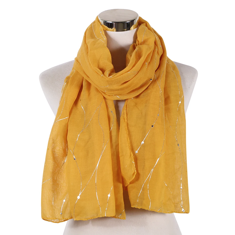 Fashion Yellow Red Pink Foil Silver Female Fular Scarf Glitter Scarves Foulard Ladies Women Wrap Shawl Hijab
Fashion Yellow Red Pink Foil Silver Female Fular Scarf Glitter Scarves Foulard Ladies Women Wrap Shawl Hijab