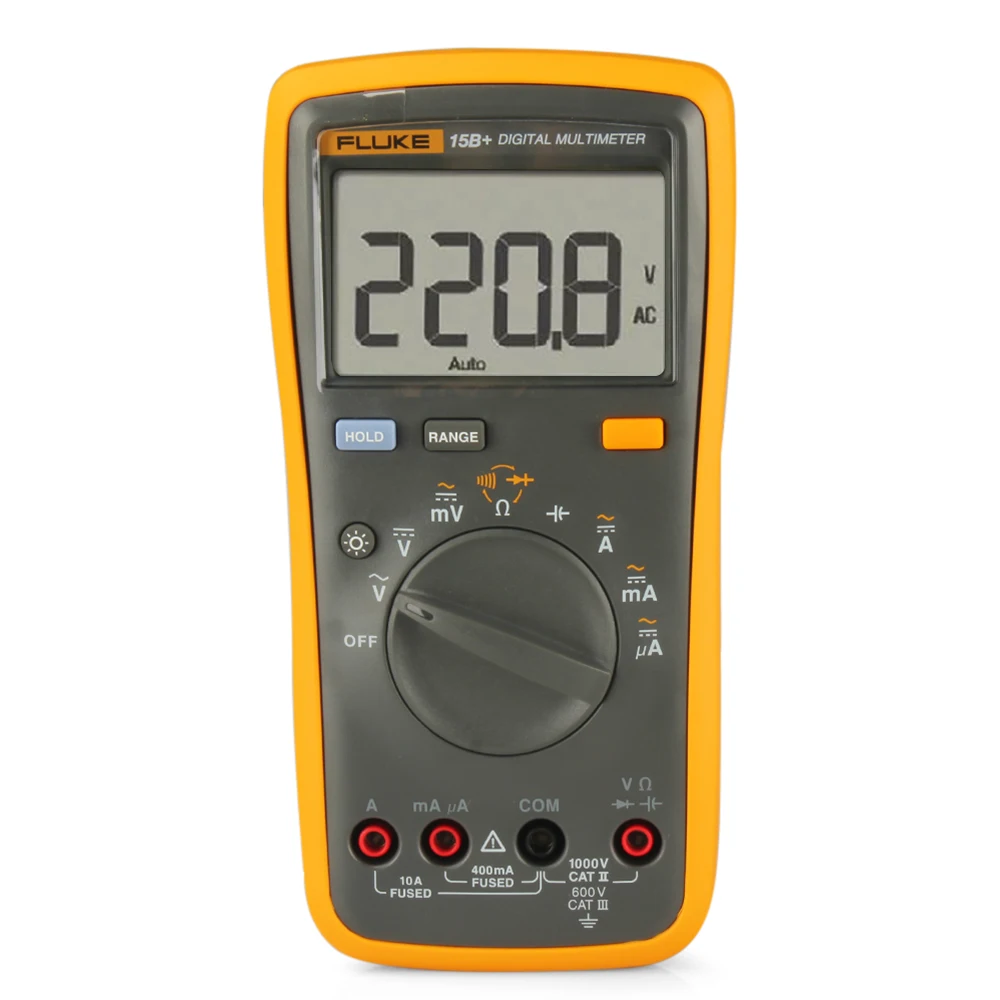 FLUKE Digital Multimeter Professional AC/DC Voltmeter Ammeter Capacitance Diode Continuity Test Capacitor Tester Mini Multimeter
FLUKE Digital Multimeter Professional AC/DC Voltmeter Ammeter Capacitance Diode Continuity Test Capacitor Tester Mini Multimeter