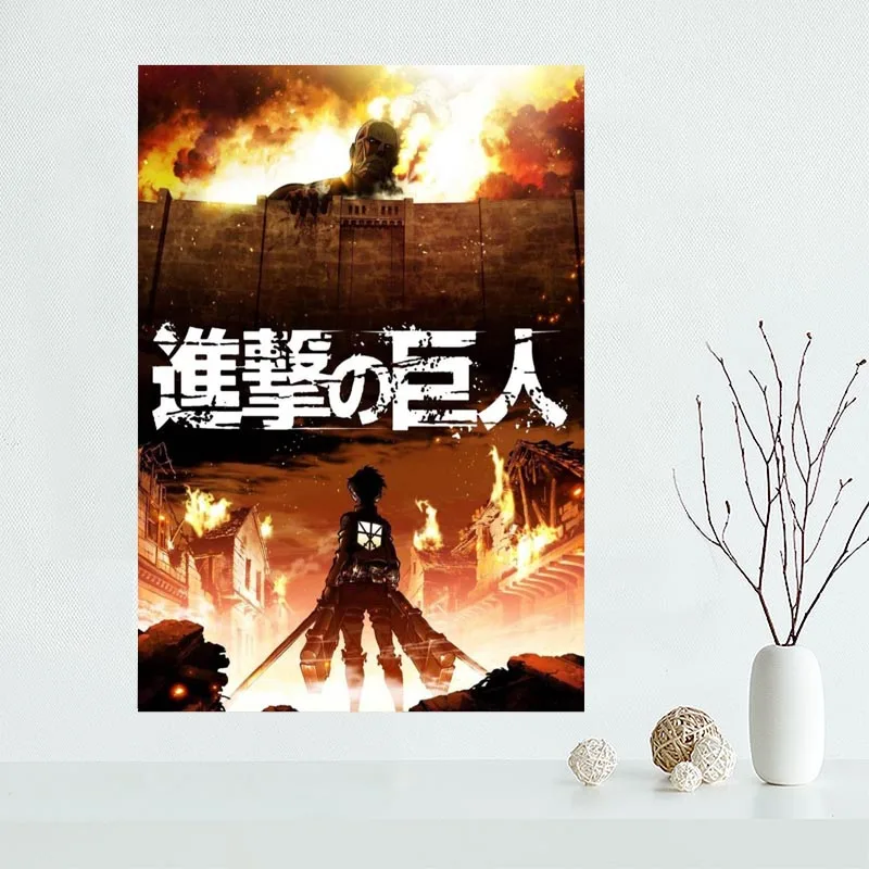Custom Attack on Titan Canvas Painting Poster High Quality Canvas Poster Home Decoration cloth fabric wall poster print
Custom Attack on Titan Canvas Painting Poster High Quality Canvas Poster Home Decoration cloth fabric wall poster print