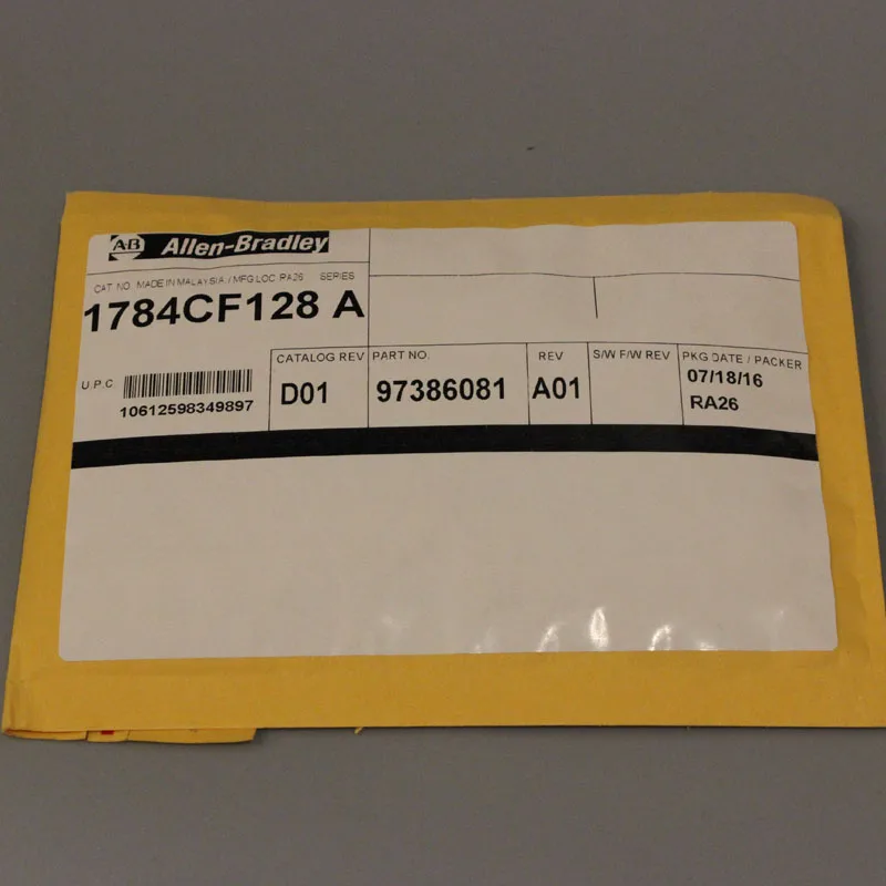 1784-CF128 1784CF128 Allen-Bradley,NEW AND ORIGINAL,FACTORY SEALED,HAVE IN STOCK
1784-CF128 1784CF128 Allen-Bradley,NEW AND ORIGINAL,FACTORY SEALED,HAVE IN STOCK