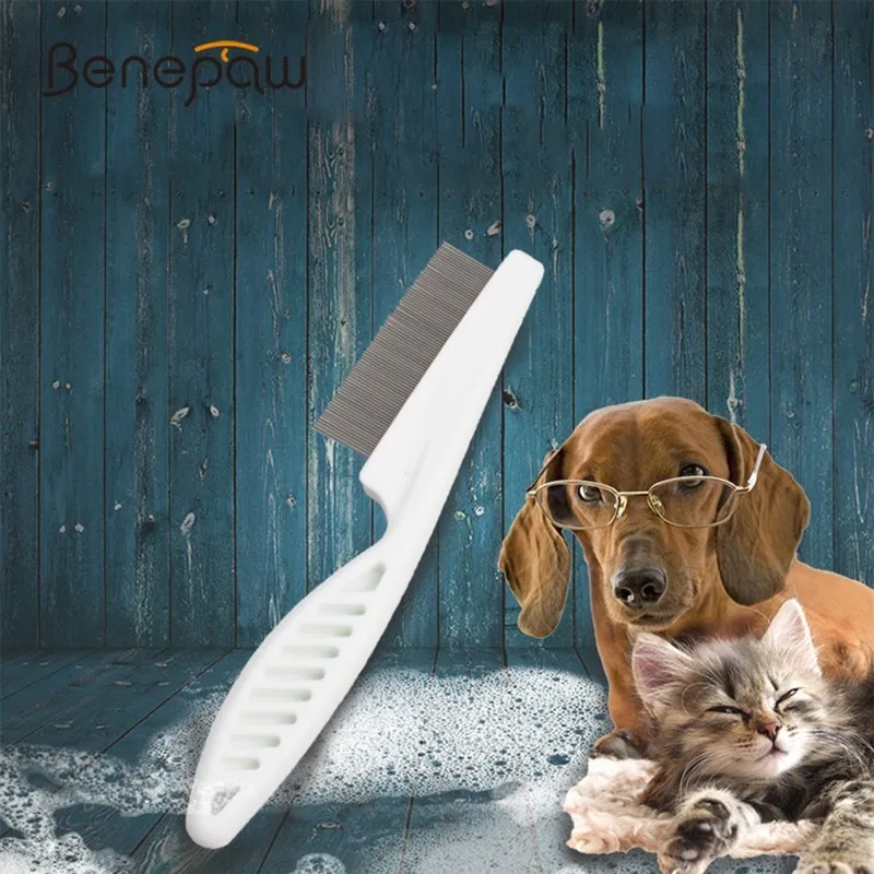 Расческа для собак Benepaw, удобная, из нержавеющей стали, с белыми мелкими зубьями, расческа от блох, эффективные инструменты для ухода за шерс...
Расческа для собак Benepaw, удобная, из нержавеющей стали, с белыми мелкими зубьями, расческа от блох, эффективные инструменты для ухода за шерс...