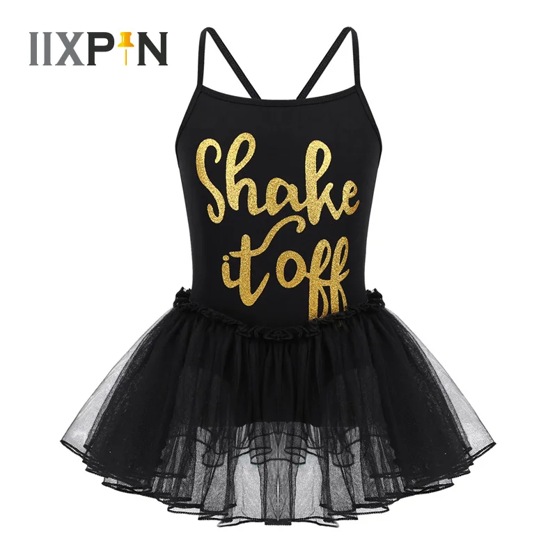 IIXPIN Kids Girls Ballet Tutu Dress Dancewear Spaghetti Shoulder Straps Shiny Letters Ballet Dance Gymnastics Leotard Tutu Dress
IIXPIN Kids Girls Ballet Tutu Dress Dancewear Spaghetti Shoulder Straps Shiny Letters Ballet Dance Gymnastics Leotard Tutu Dress