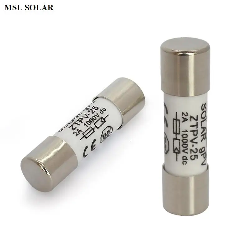 Плавкий предохранитель Solar Fuse 1000V 10*38MM 20A DC PV металлические сплавы для защиты системы солнечной энергии 10 шт./лот
Плавкий предохранитель Solar Fuse 1000V 10*38MM 20A DC PV металлические сплавы для защиты системы солнечной энергии 10 шт./лот