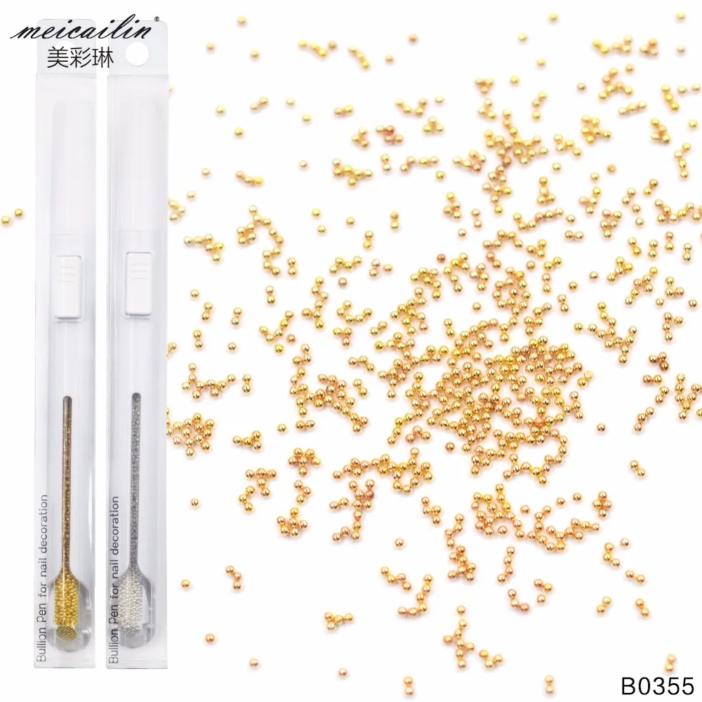 New Nail Ball Nail Multi-function 1mm Bullion Pen Nail Art Tools Painting Pen Metal Nail beads Nailart Pen for Rhinestones Studs
New Nail Ball Nail Multi-function 1mm Bullion Pen Nail Art Tools Painting Pen Metal Nail beads Nailart Pen for Rhinestones Studs