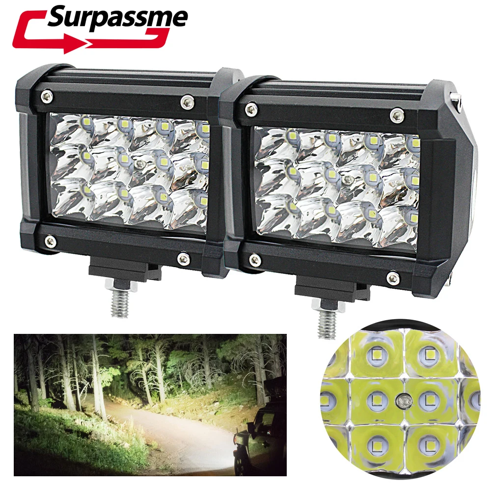 Pair Motorcycle LED Headlight Lamp Aluminum Spot Light 36W 6000K Motorbike LED Headlight Dirt Bike Light Motocross Accessories
Pair Motorcycle LED Headlight Lamp Aluminum Spot Light 36W 6000K Motorbike LED Headlight Dirt Bike Light Motocross Accessories